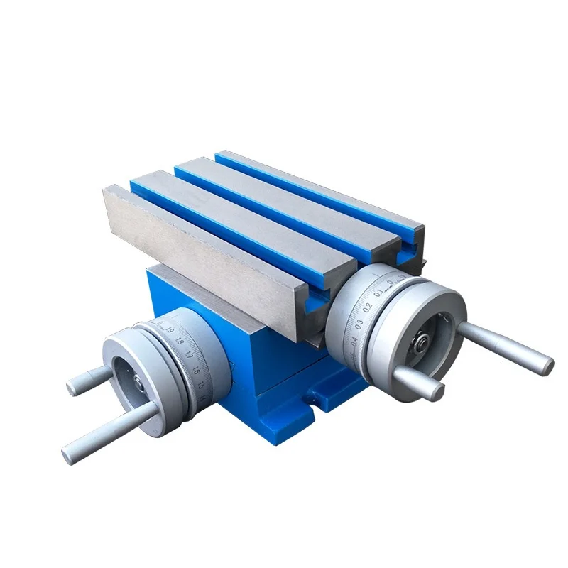 High Precision Milling Cross Slide Workbench Mobile Carriage Vise Bracket Drill Press Industrial Grade Machining Accessory