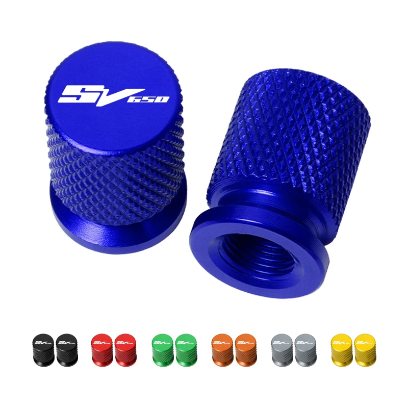 For Suzuki SV650 SV 650 SV650S SV 650S S 1999-2009 Motorcycle Tyre Valve Cover Tire Air Port Caps 2008 2007 2006 2002 2001 2000