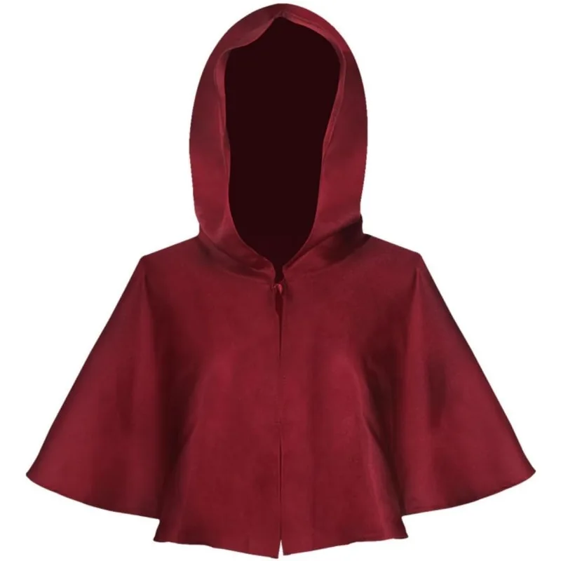 

Средневековая ретро-шляпа в стиле Красной Шапочки для сценических выступлений, аксессуар для костюма, верхняя одежда из полиэстера, осенняя мода