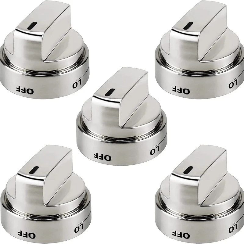 AEZ73453509 Stove Knob Replacement Compatible with AEZ72909008 Oven Range Parts, Durable Stainless Steel Burner Control Knob