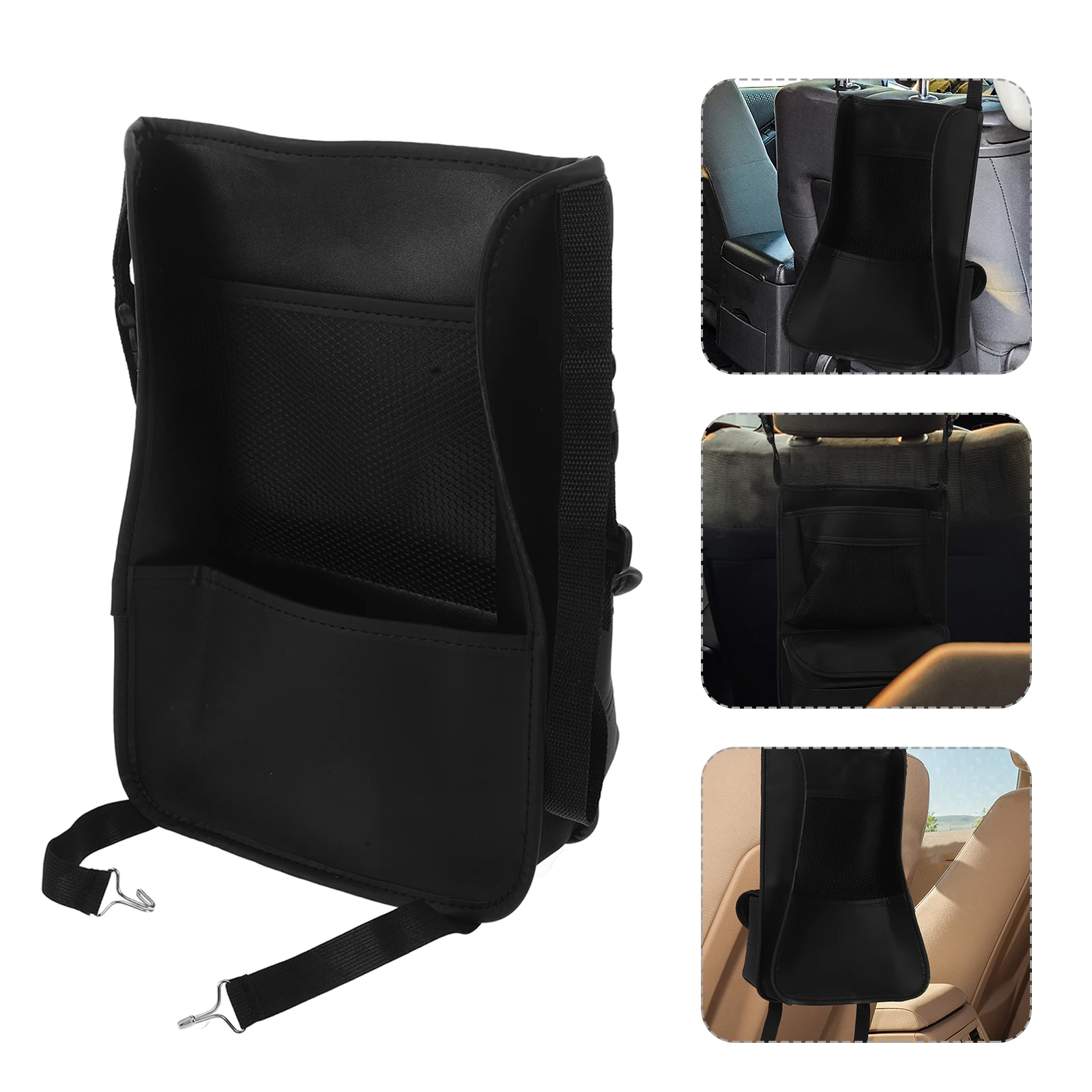 

Multifunctional Car Organizer Bag Large Capacity Pu Seat Back Pouch For Between Seats Handbag Holder Truck Back Seat Storage