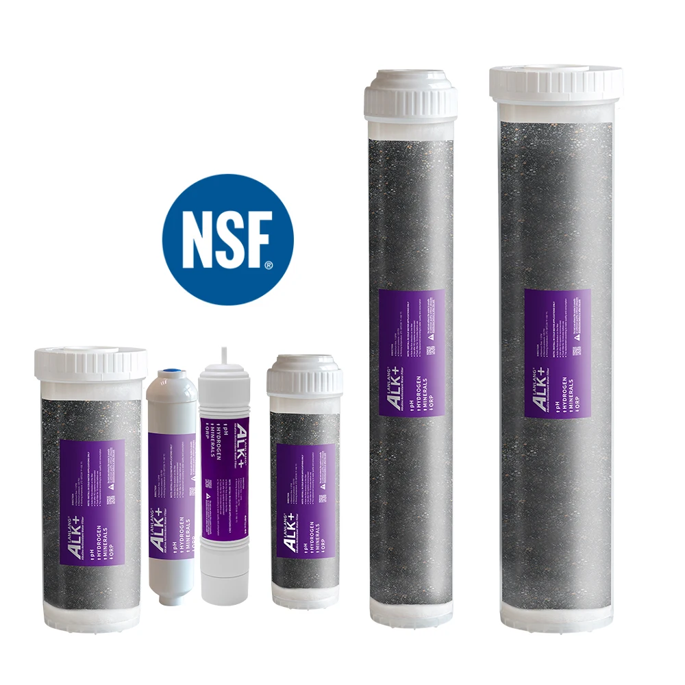 

Lanlang Water Purifier AA Filter Replacement pH Balance T33 Alkaline Mineral Water Filter Cartridge