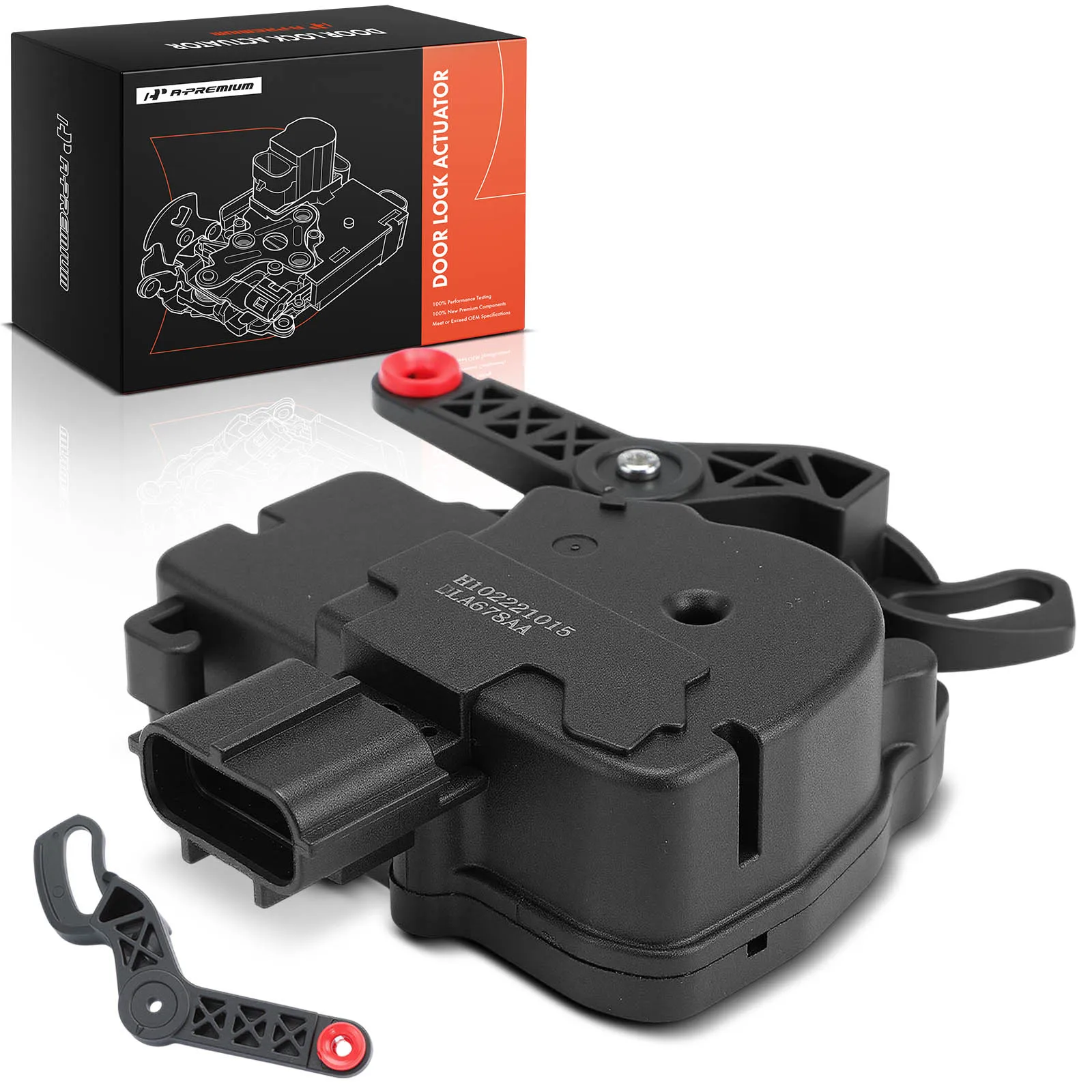 A-Premium Rear Right Door Lock Actuator for Dodge Grand Caravan 2008-2019 Chrysler Town & Country 2008-2016