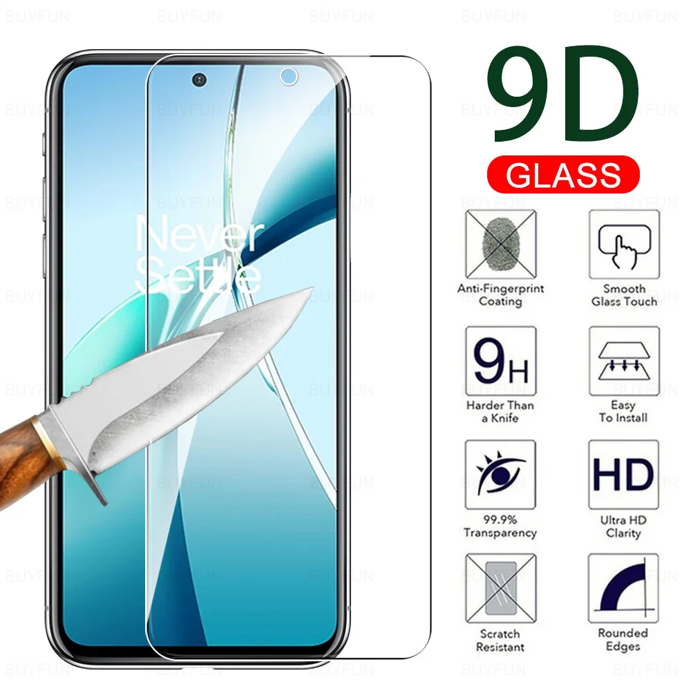 Protector de pantalla de vidrio templado para OnePlus Nord CE4 Lite 5G, película protectora HD de 6,67 pulgadas, 2024