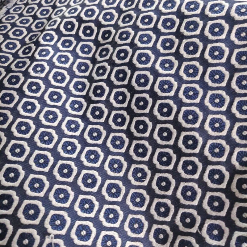 Three-dimensional concave and convex contrast color geometric hexagonal woven jacquard fabric coat set clothing