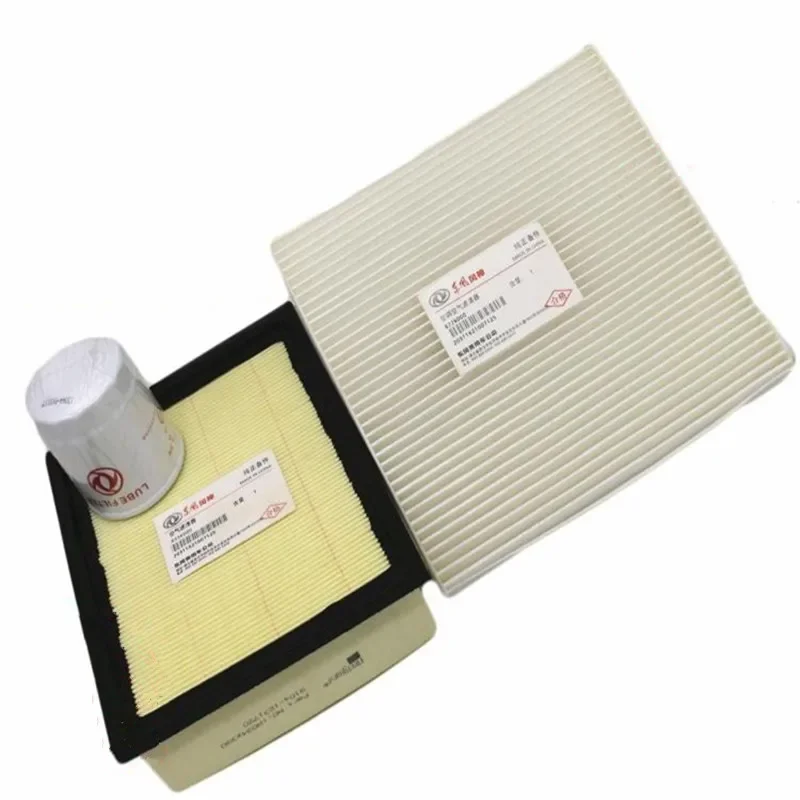 

3pcs/set Filter Set/Fitler Kit For DongFeng Fengshen S30 H30 CROSS 1.5L Air Filter&Oil Filter&Cabin Filter