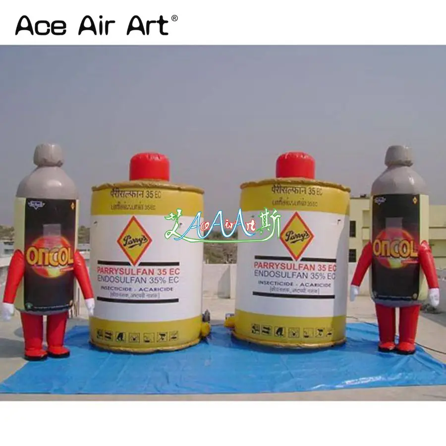 

Factory Directly 2.5m/3m/3.5m Inflatable Adhesive Bottle For Trade Show/ Advertising/Decoration Made By Ace Air Art