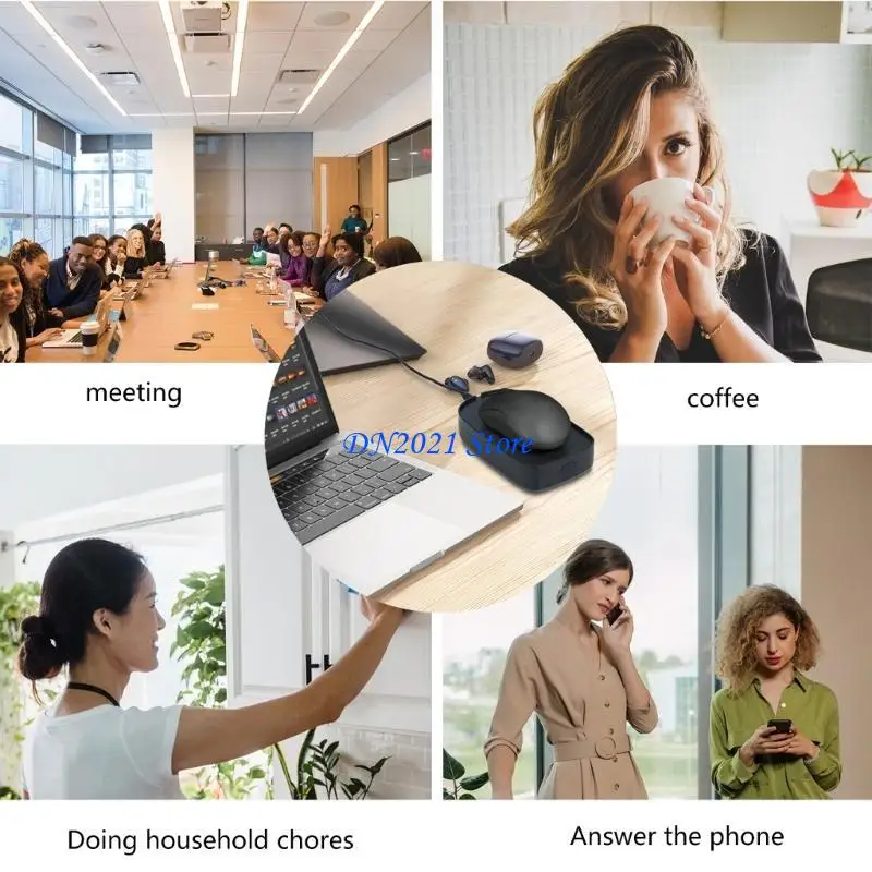 F3KE Anti-Sleep Mouse Mover Mouse Jiggler Mouse Movement Simulator Computer Awakening Artifact with ON/OFF Switch