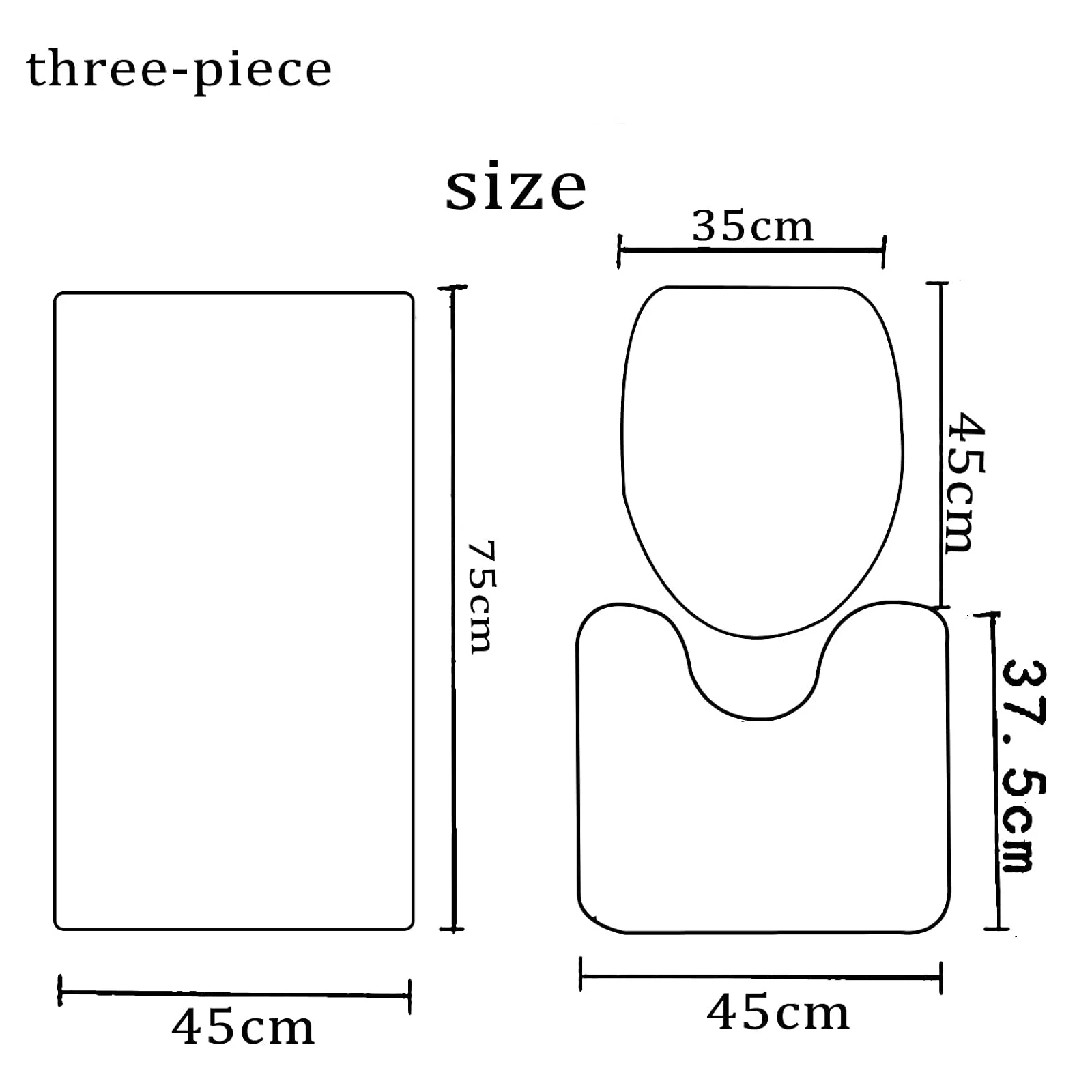 Stitch Anime cute curtain For 4 Piece Bathroom And Accessories Hook up Sets Luxury Decorations