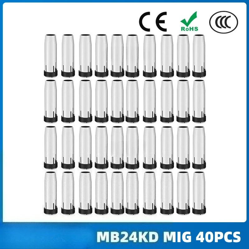 

MB24KD protective nozzle MIG distributor 24KD protective cover 40PCS