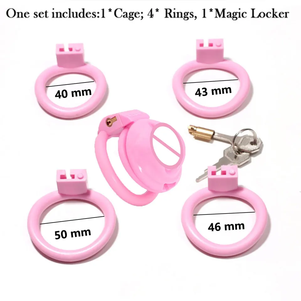 فريدورتش ذكر خفيف الوزن قفص العفة قفل 4 حلقات العذرية ثلاثية الأبعاد قفص عبودية لمنع الغش ممارسة الجنس لعبة Sextoy