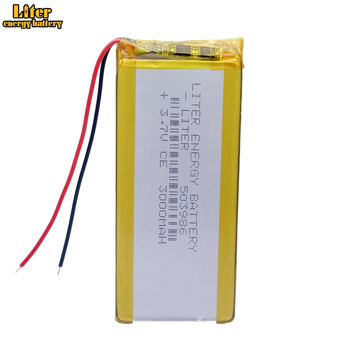 3.7V polymer lithium battery 503986 3000mAh instrument navigation rechargeable batteries