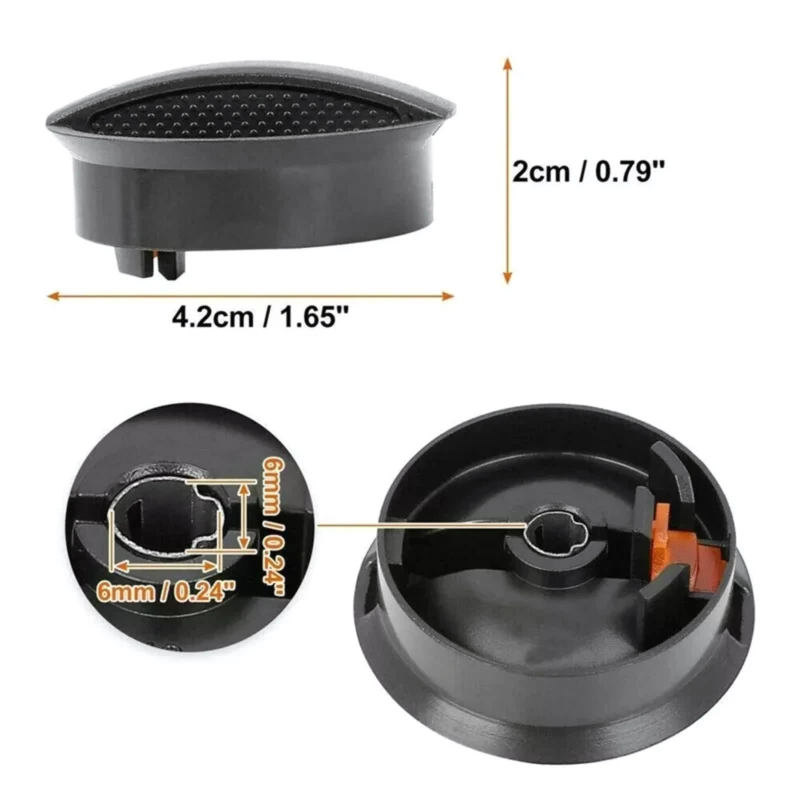 3Pcs/lot 55900-04020 For Toyota Tacoma 2005-2011 Car HVAC Heater Control Knob A/C Air Condition 55900-04030 655-51820A Auto Part