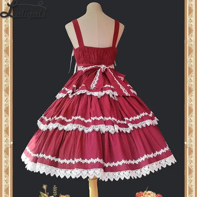 Süßes mehrlagiges Lolita JSK-Kleid, klassisches Partykleid von Infanta