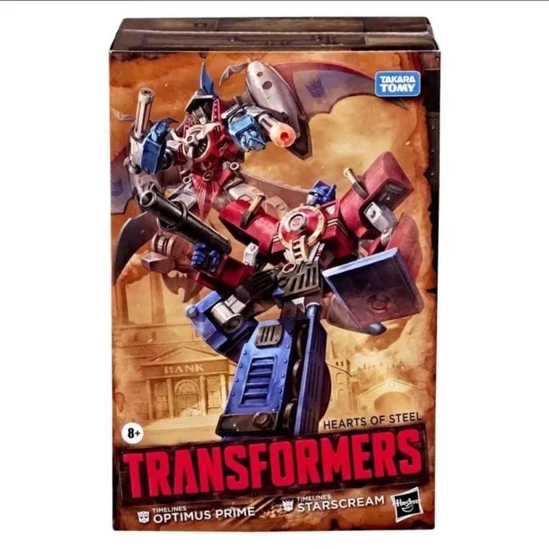 ハスブロ本物のトランスフォーマーオプティマススタースクリームスーツアクションフィギュアのおもちゃ男の子女の子キッズギフトグッズモデル装飾品
