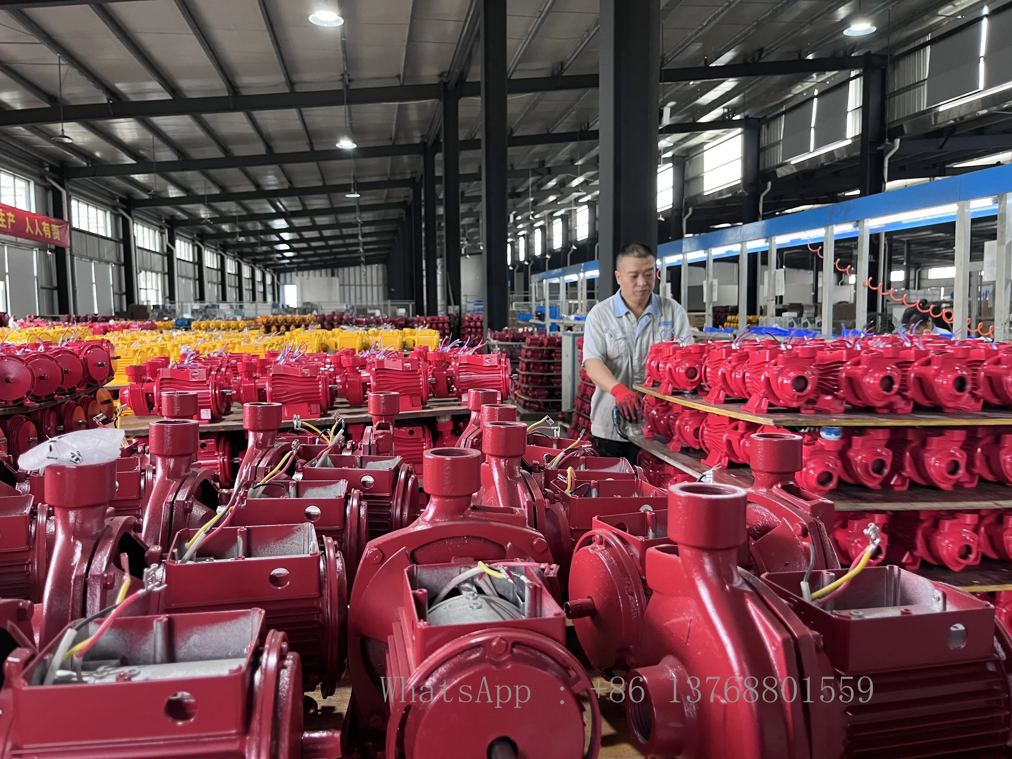 Single Stage Phase Electric Motor Industrial Urban Pressure Boosting Garden Sale Irrigation Long Distance Centrifugal Water Pump