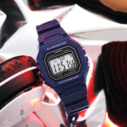 Reloj Digital clásico negro para hombre, relojes deportivos, reloj de pulsera impermeable al aire libre, cronógrafo de mano G, choque de infantería, reloj de Estudiante