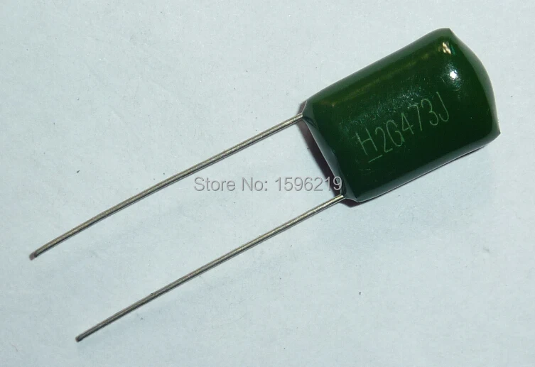 

100pcs Mylar Film Capacitor 400V 2G473J 0.047uF 47nF 2G473 5% Polyester Film capacitor