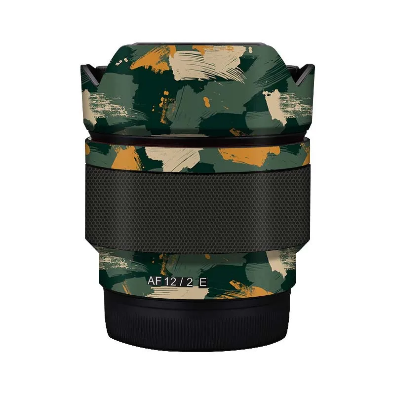 For Samyang AF 12mm F2 E for SONY E Mount Lens Sticker Protective Skin Decal Film Anti-Scratch Protector Coat AF12 F\2E