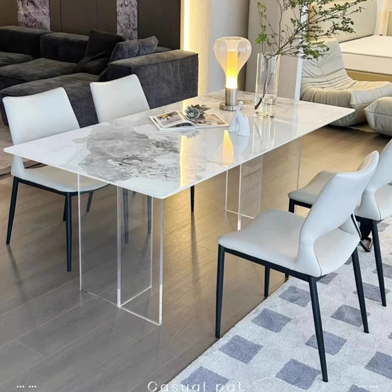 Dining Room Tables Work Table Decorative Living Modern Sets Side Center Dinner Kitchen Bar Furniture Coffee Mesa Comedor