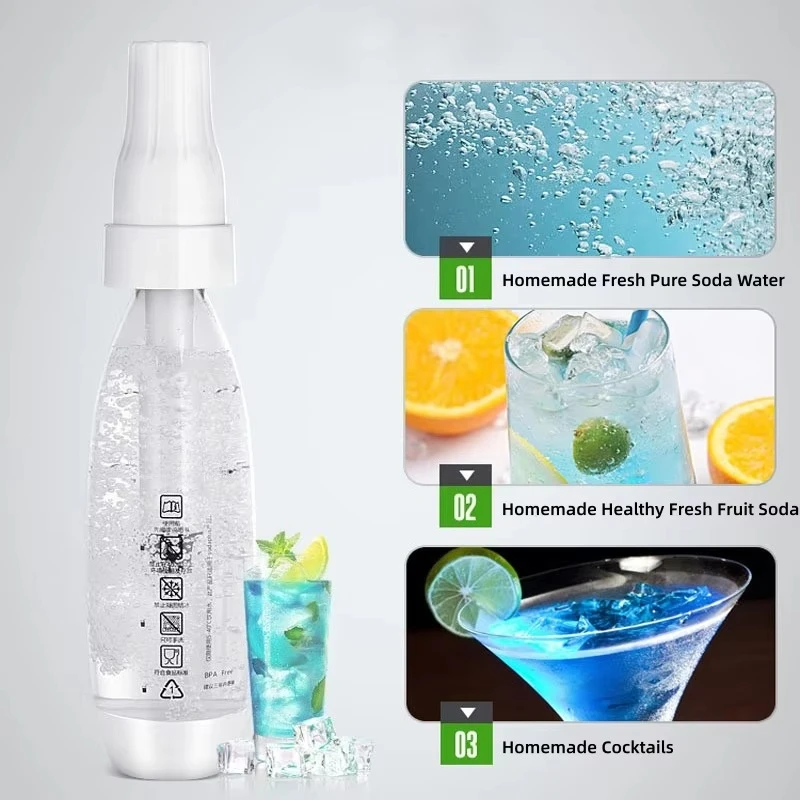 Bubble Water Machine Soda Homemade Cup Carbonated Beverage Juice Bubble Machine Home Portable Bubble Water