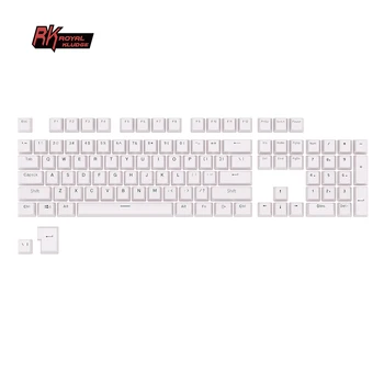 104 tuşları PBT puding Keycaps iki renkli enjeksiyon OEM profili için ye Gateron vişne MX anahtarı için tuşları PBT puding Keycaps