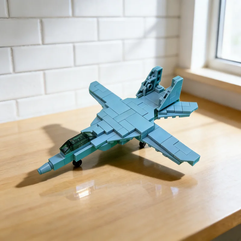 141pcs MOC Creator F Tomcat Tutorial 1 Model Toys Building Blocks Construction Christmas Gift Creative Brick Kids Birthday Idea