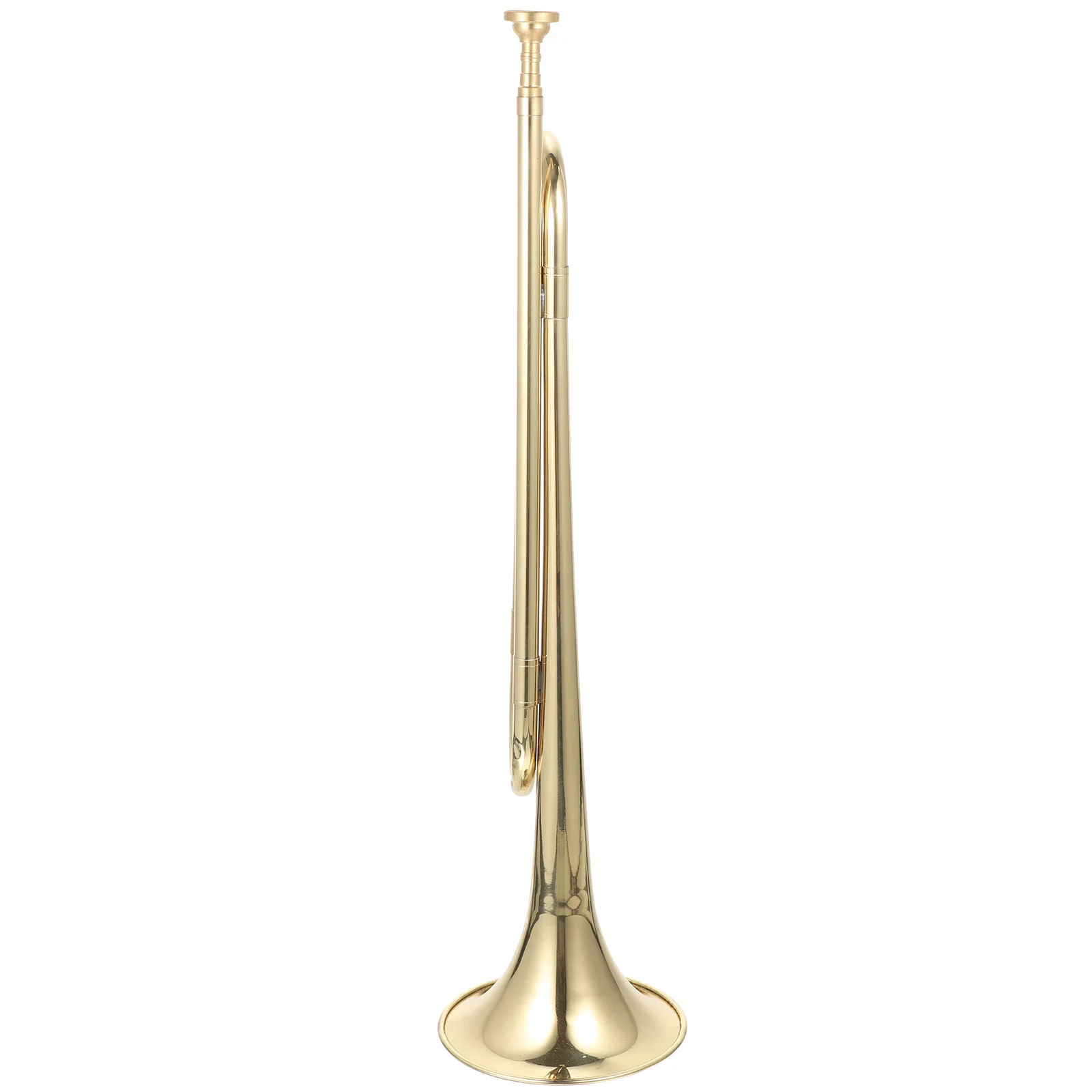 

Brass Trumpet for Beginners Fine Craftsmanship Learning Instrument Stage Performance Decorative Office Art Piece Gift