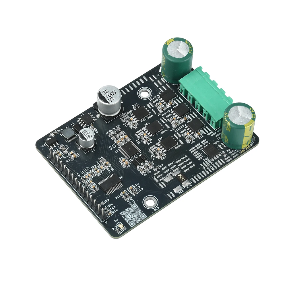 DC 6-80V 1600W BLDC Dreiphasiger DC Bürstenloser Motorcontroller PWM Motortreiberplatine Motorregler Ohne Hall – Detail 15