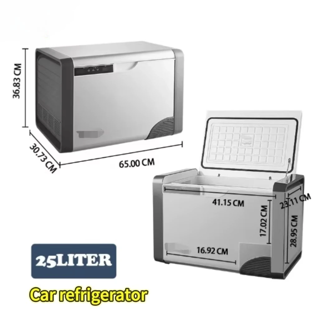 X 25L compact portable car refrigerator, suitable for drivers, spacious enough