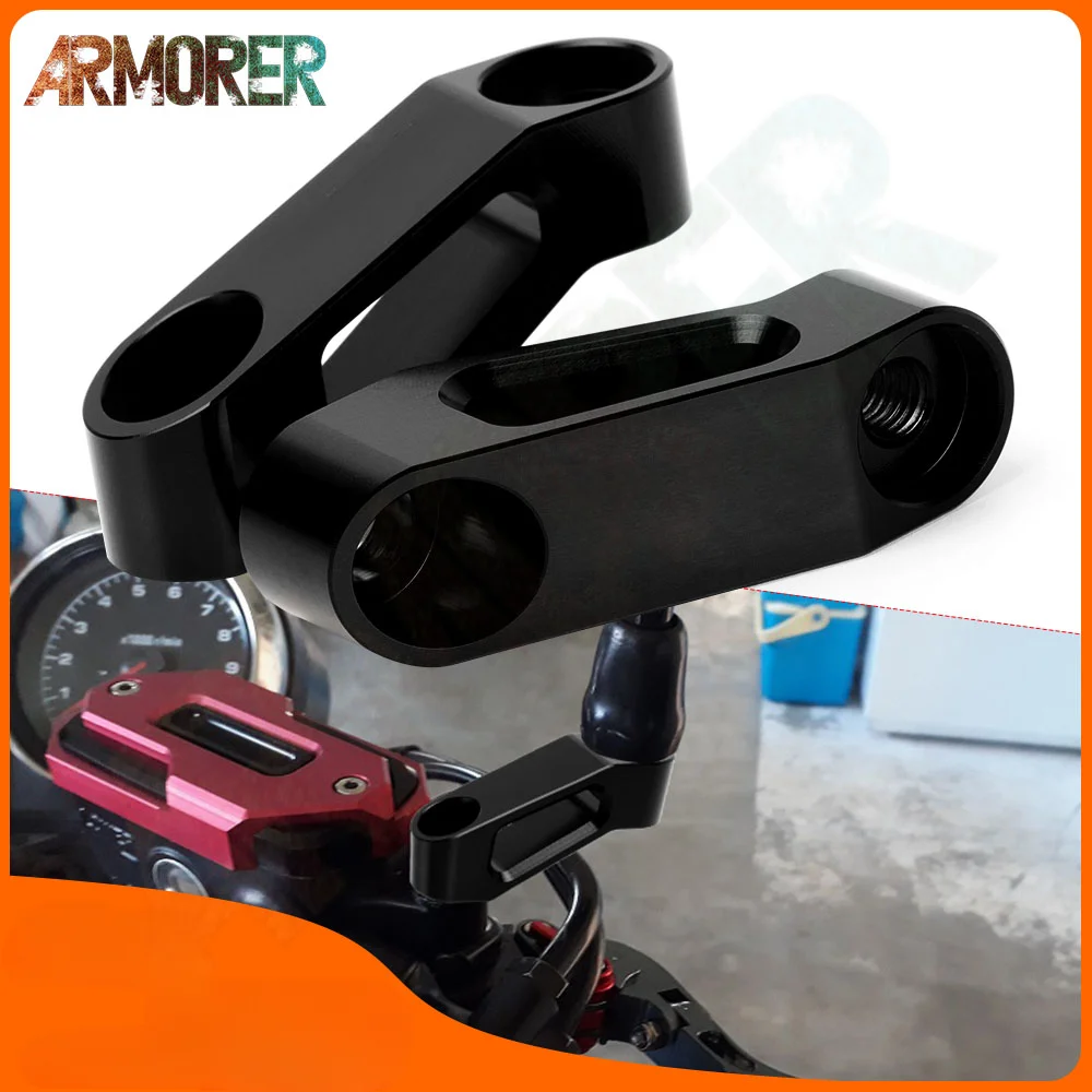 For 1290 Super Adventure R S T 1290 Super ADV 1290 ADV 1290ADV CNC Motorcycle Handlebar Mount Mirror Riser Extender Adaptor