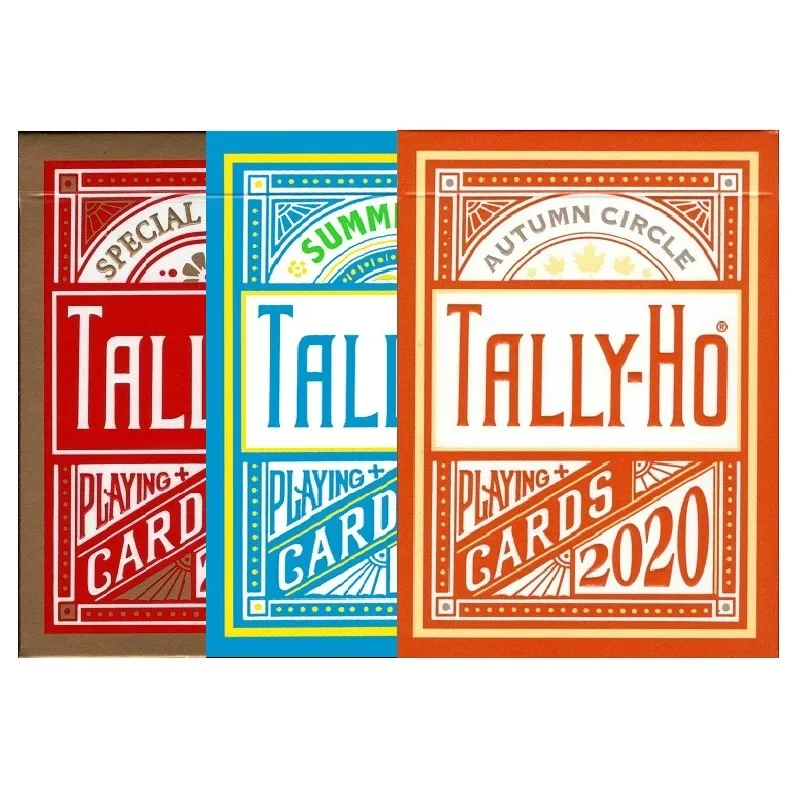 Tally-Ho Autumn Circle Back Playing Cards USPCC Summer Fan Back Deck Collectible Poker Entertainment