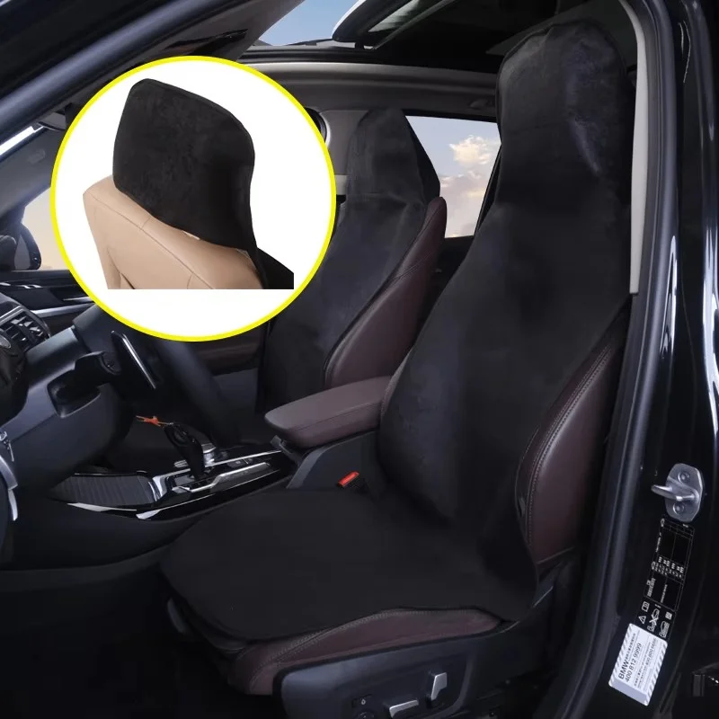 2pcs Car Seat Covers Sports Towel Seat Cushion Beach Mat Universal Fit Protector Covers Universal Size Washable for Front Seat