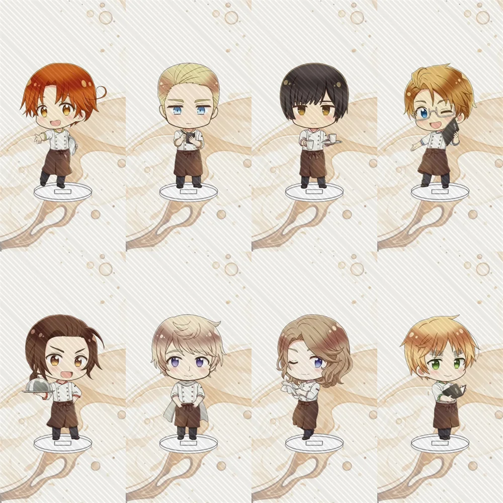 10CM NEW Anime The Beautiful World Acrylic Stand Model Characters Ornament Accessories Goods Collection Christmas Gifts