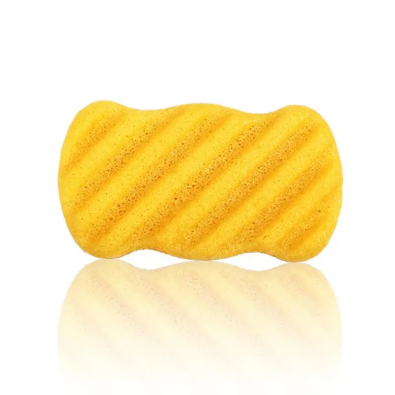 Natural Konjac Soft Bath Scrubber Body Scrub Sponge Body Exfoliating Scrub Skin Cleaner Dead Skin Remove Scrub Exfoliator