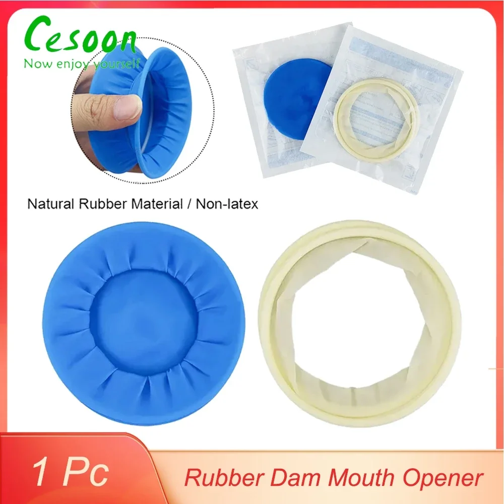 

1Pcs/Pack Dental Disposable Rubber Sterile Mouth Opener Lips Cheek Retractor Rubber Dam Expanders Oral Hygiene Teeth Whitening