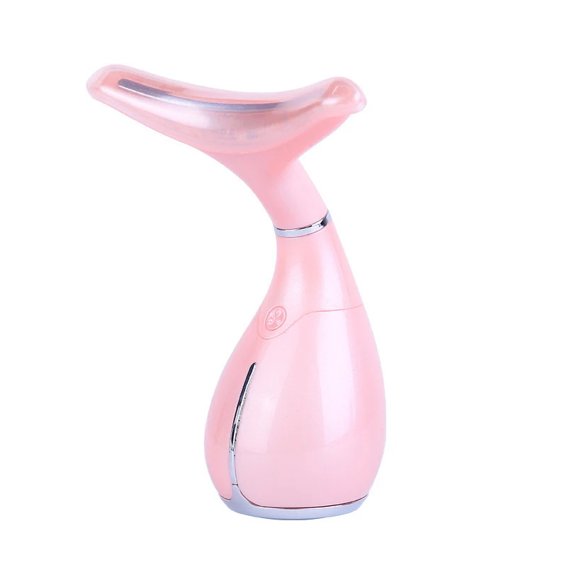 جهاز العناية بالرقبة نمط الرقبة لون ضوء جهاز الجمال الملونة LED الاهتزاز تدليك الجمال معا ST-H309A