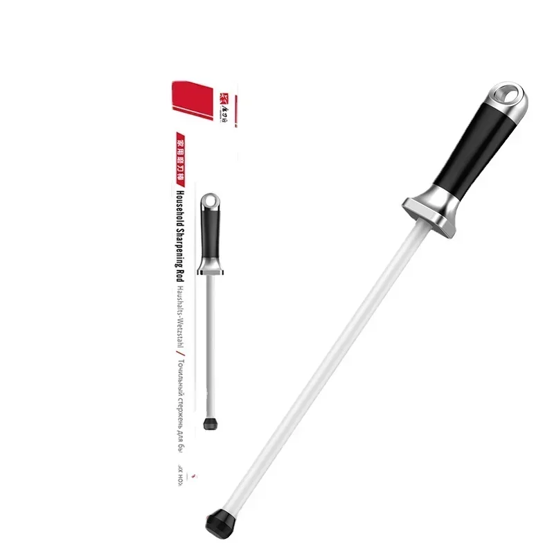 Taidea 12 Inch Professional Kitchen Tools Ceramic Stick Rod Butcher Knife Sharpener