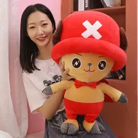 4 styles One Piece Anime Figure Tony Tony Chopper 35cm Stuffed Plush Doll Toy Bedroom Decoration For Kid Xmas Gift Toy