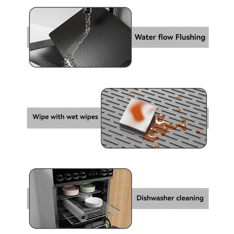 ABNG верхние чехлы для электрической плиты, верхние чехлы для электрической плиты, устойчивые к электрической плите, силиконовый защитный коврик для верхней плиты