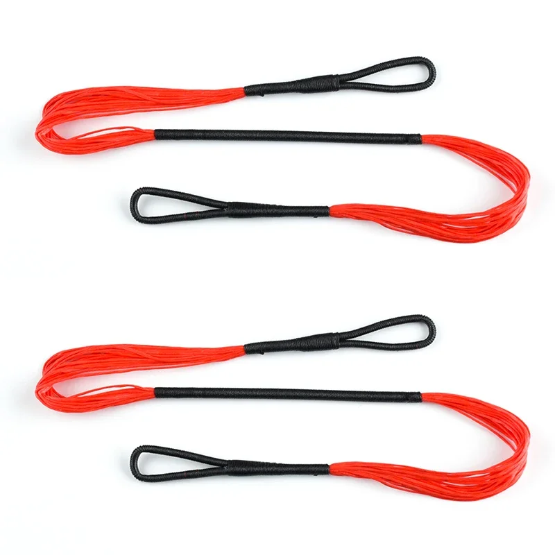 Mini Crossbow String para Caça e Tiro ao Ar Livre, Crossbow Gun, Comprimento 24 Vertentes, 2PCs, 16,73 pol