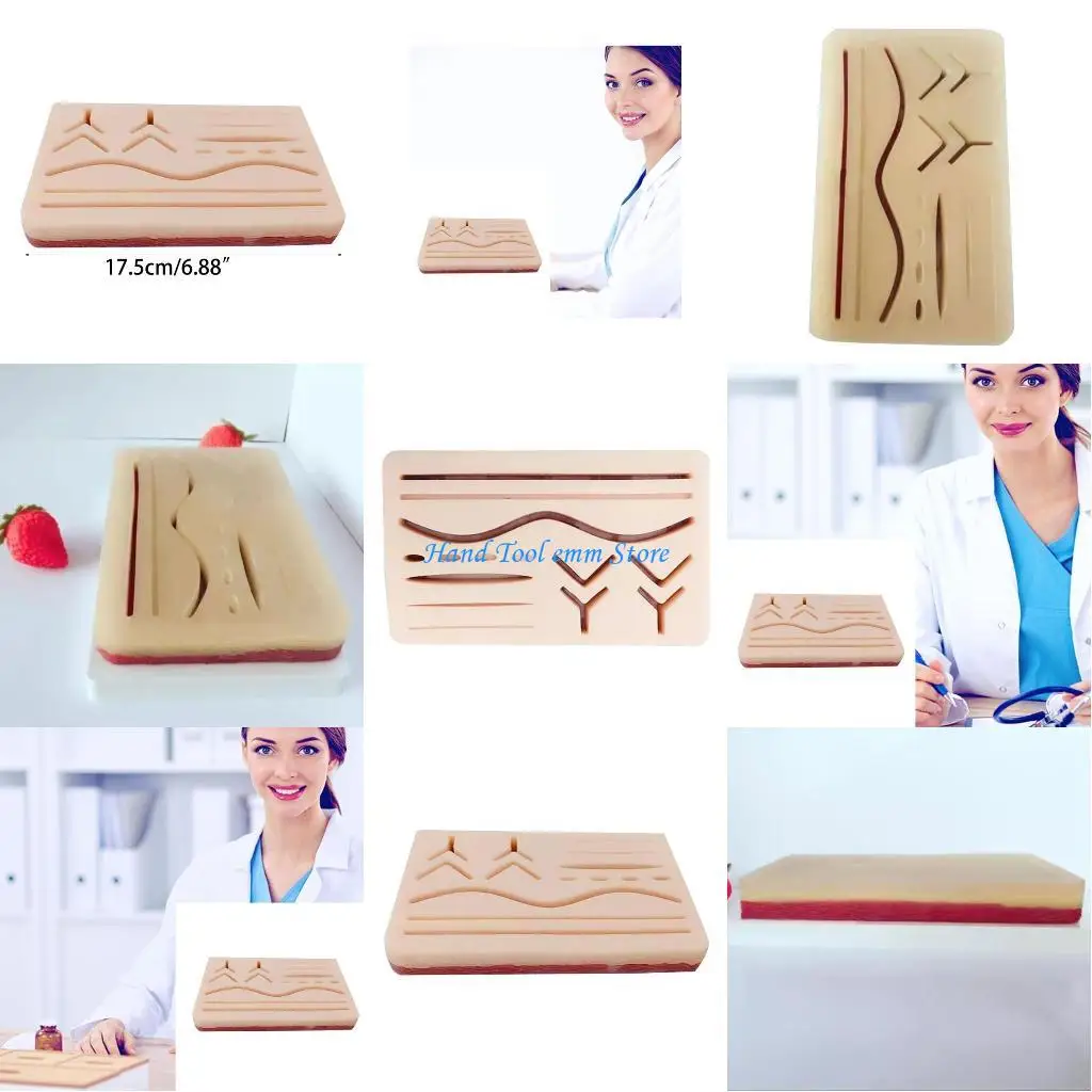 

H37F Surgical Skin Injection Practice Pad Training Model Skin Suture Training Model