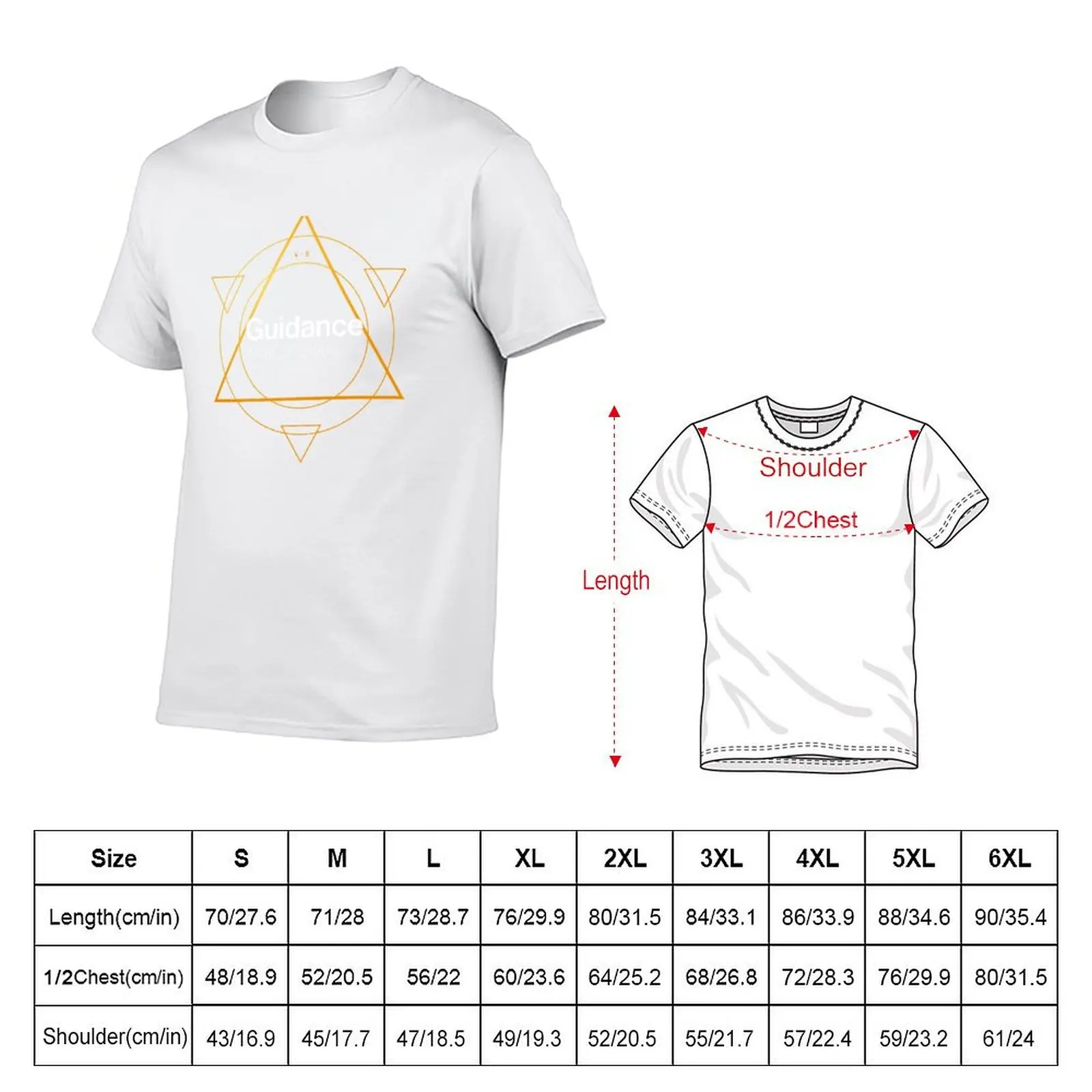 Guidance Spell Symbol T-Shirt Quick Dry Travel T-Shirt