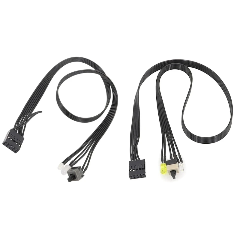 

652F Chassis Power Switches Line Cable Internal Motherboards Header Cable Host Switches Cable for 280 400 600 800 G1 G3 SFF