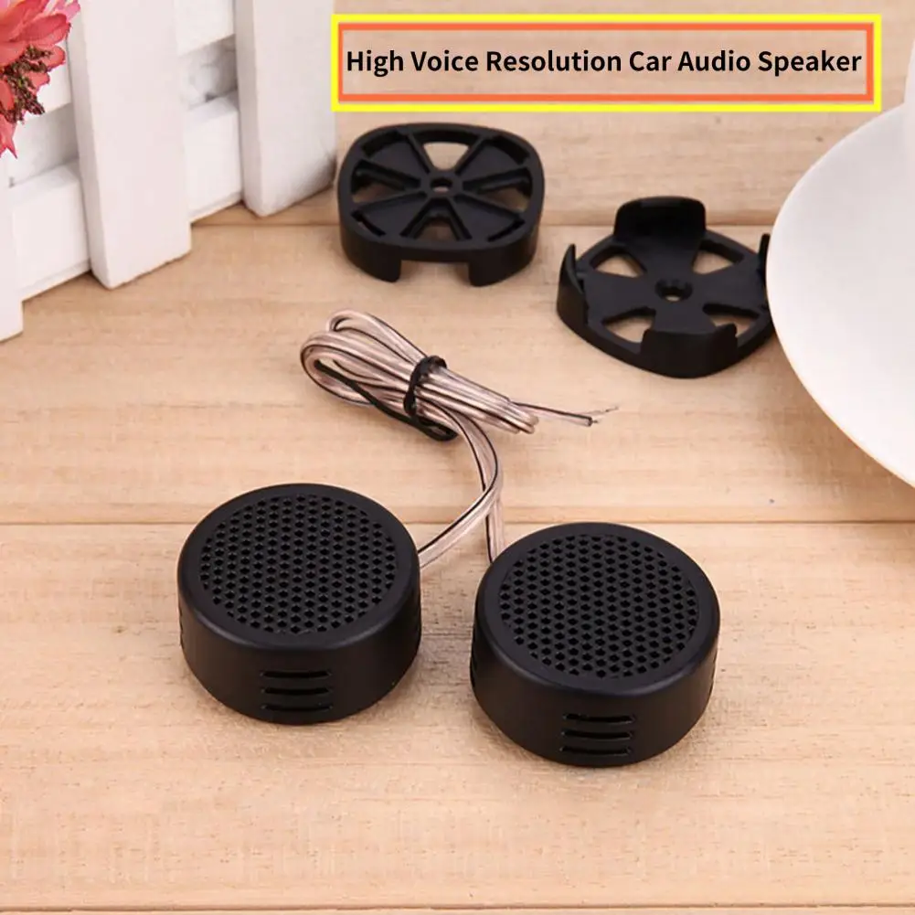 1 Pair Car Audio Horn Great 500W Car Loudspeaker High-Pitched Car Speaker Tweeter 2KHz-20KHz Car Tweeter HiFi Level Car Horn