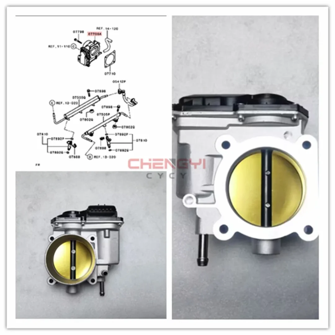 

Throttle Body Assy For Pajero Montero V83W V85W V87W V87W V93W V95W V97W Sport KB9T KG6W KH6W KH9W 1450A098 (CHINA)