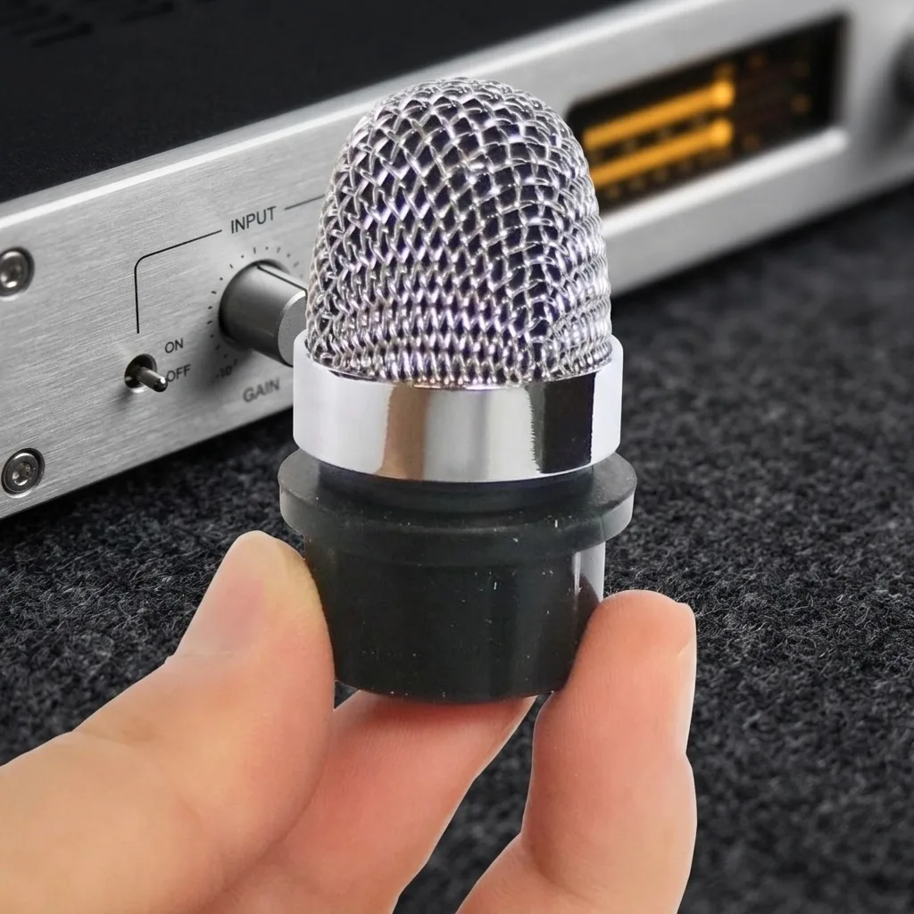 High Quality Metal Cardioid Condenser Microphone Capsule Cartridge Clear Sound for Recording Singing Vocal