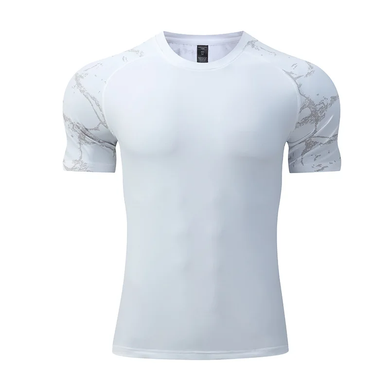 Moisture-Wicking, Breathable Men's Sports T-Shirt for Strength Training, Running, and Fitness—Stretchy, Quick-Dry Top