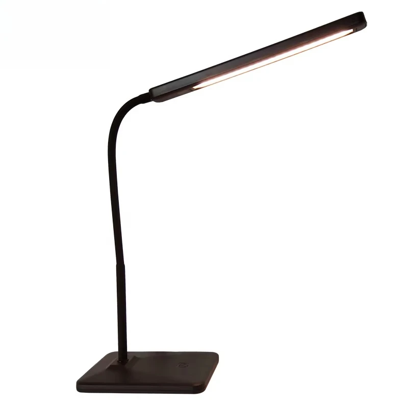 

Modern simple LED dimming eye protection black touch desk lamp desk luxury home