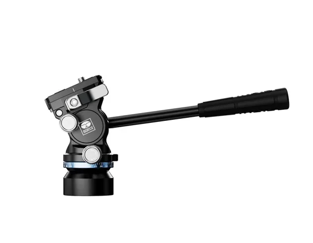 sirui KV-10 Fluid Video Head Pan Tilt Tripod Head w/Acra Quick Release Plate